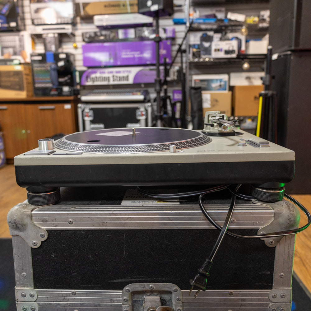 Technics SL-1200 MK5 Turntable Silver SN GE6JE01141 R - Used