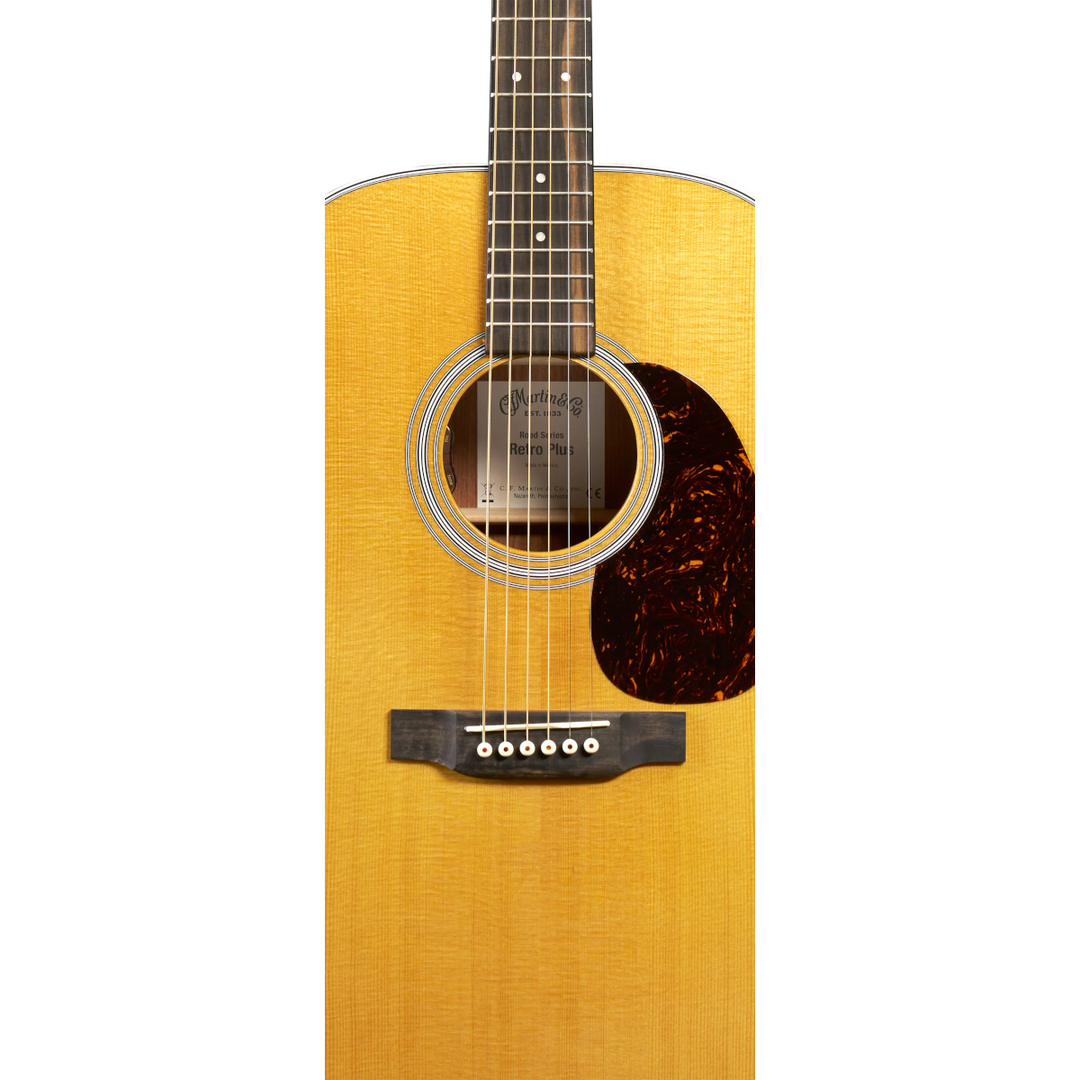 Martin DE Retro Plus Road Series Granadillo Acoustic-electric Guitar - Natural Aging Toner