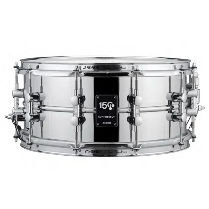 Sonor Kompressor S.D. 14" x 6.5" 150th Anniversary Steel Shell Snare Drums - Limited Edition