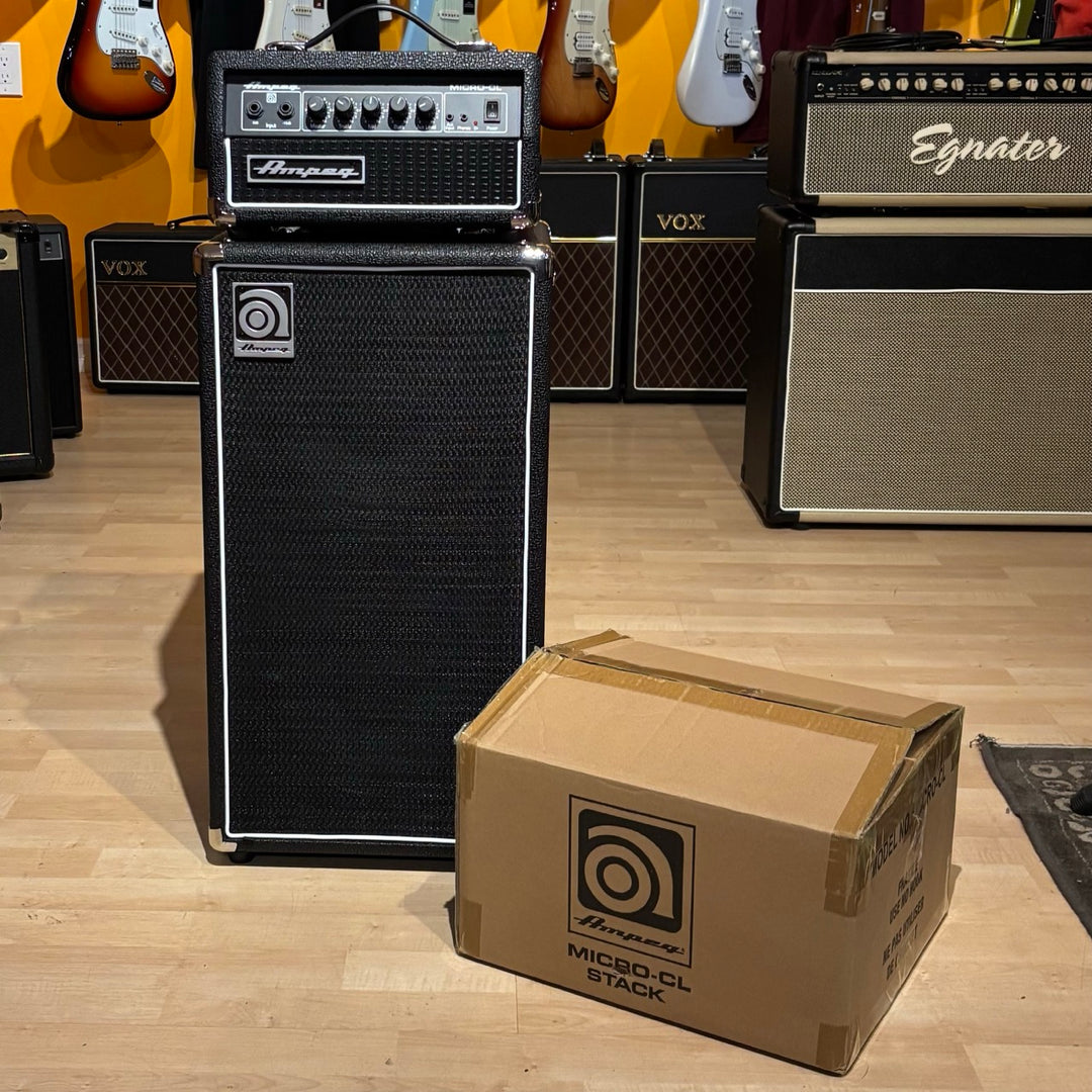 Ampeg - Micro CL Stack - 100 Watt w/ Ampeg 2x10 & Tweeter Cabinet  - DEMO