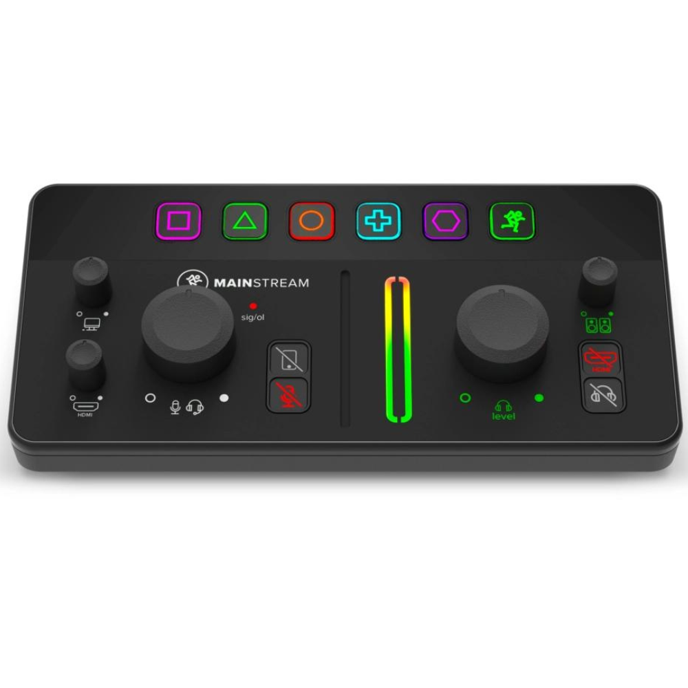 Mackie MainStream Complete Live Streaming & Video Capture Interface w/ Programmable Control Keys