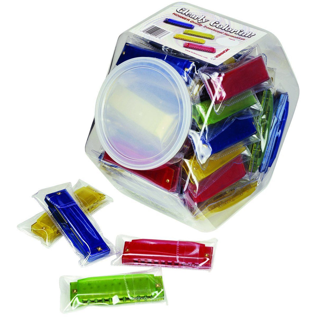 Hohner CCH48 Clearly Colorful Harmonica(48)