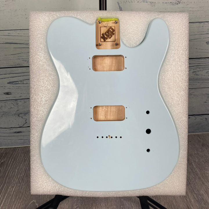 XGP Mini HH Telecaster body - Daphne Blue - USED