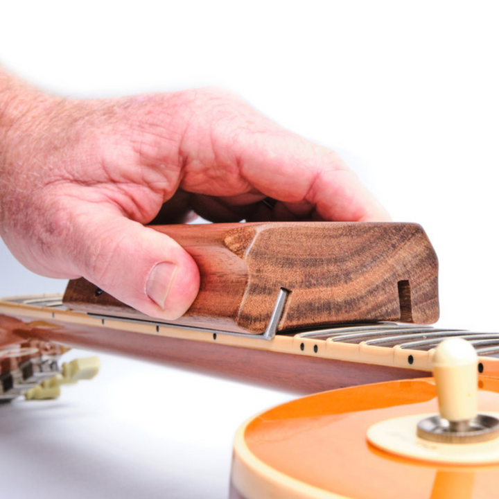 MusicNomad B-FILE Fret Beveling File (B-File) with 23° & 3° File Angles