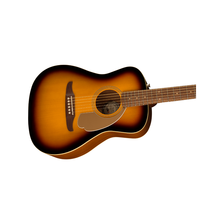 Fender California Series Malibu Player Walnut Fingerboard  Gold Pickguard - Sunburst