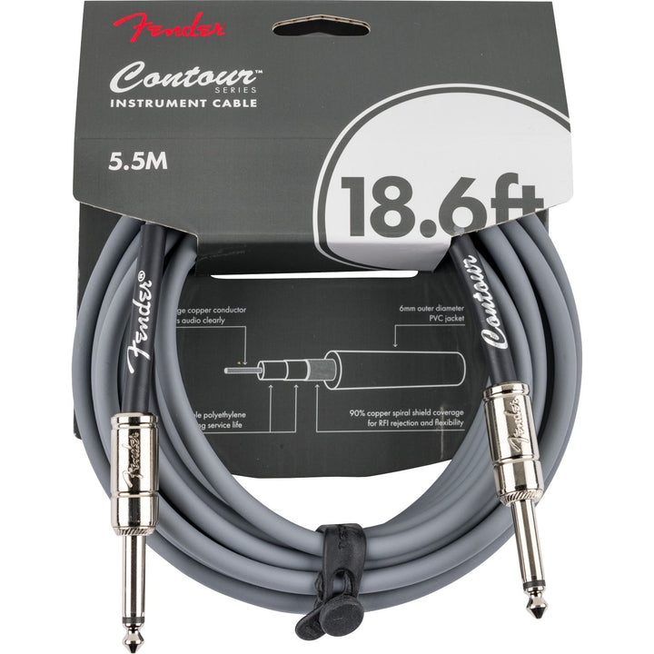 Fender  Contour 18.6' Cable - Inca Silver