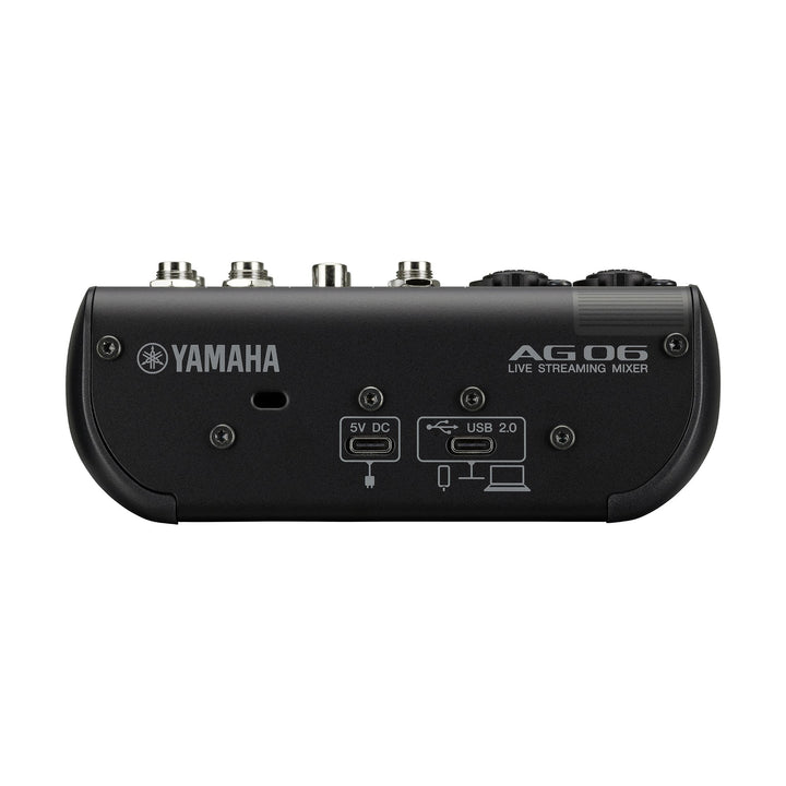 Yamaha AG06MK2 B 6-Channel Mixer USB Interface - Black