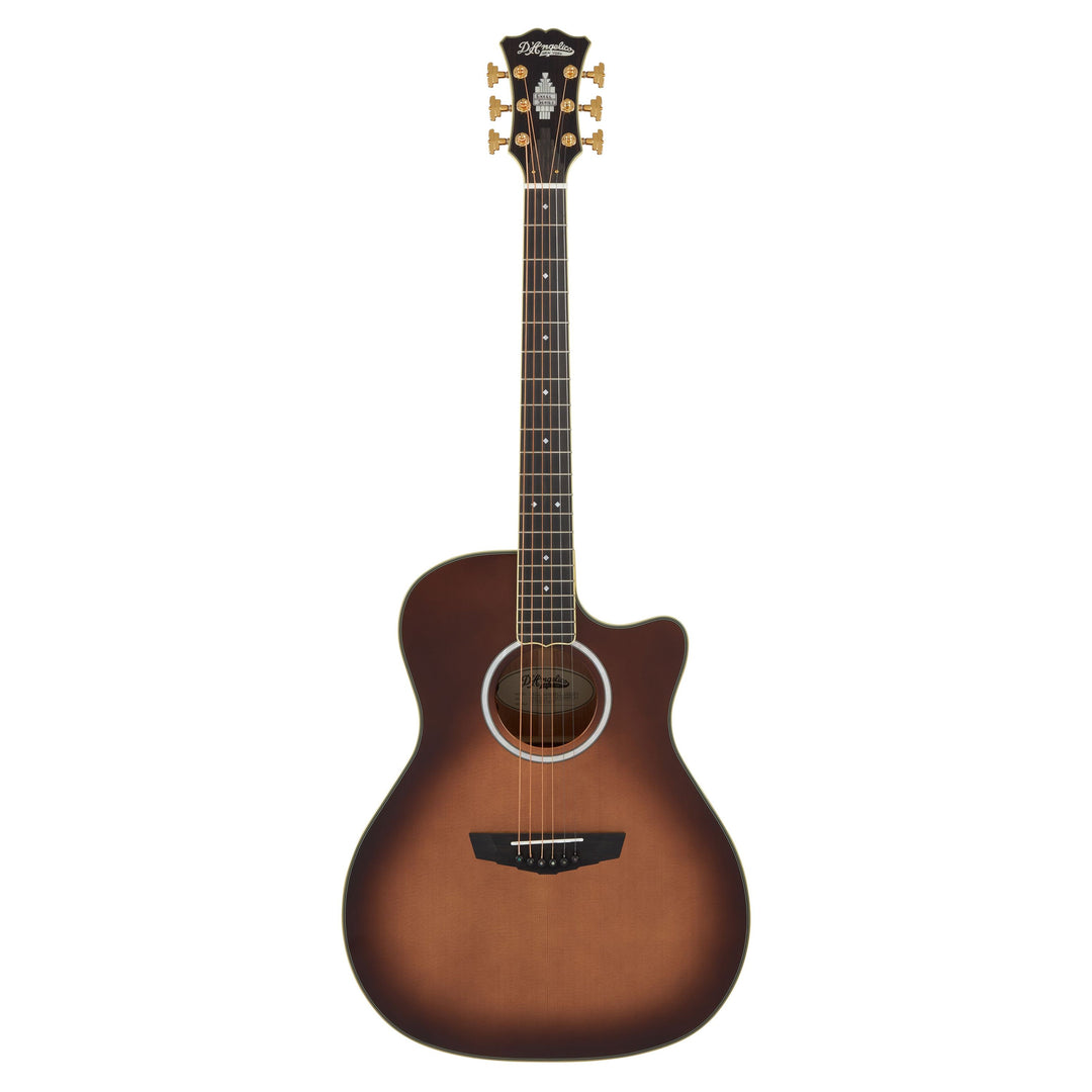 D'Angelico DAEG200ATBGP2 Gramercy Grand Auditorium CE Includes Hard Case - Autumn Burst