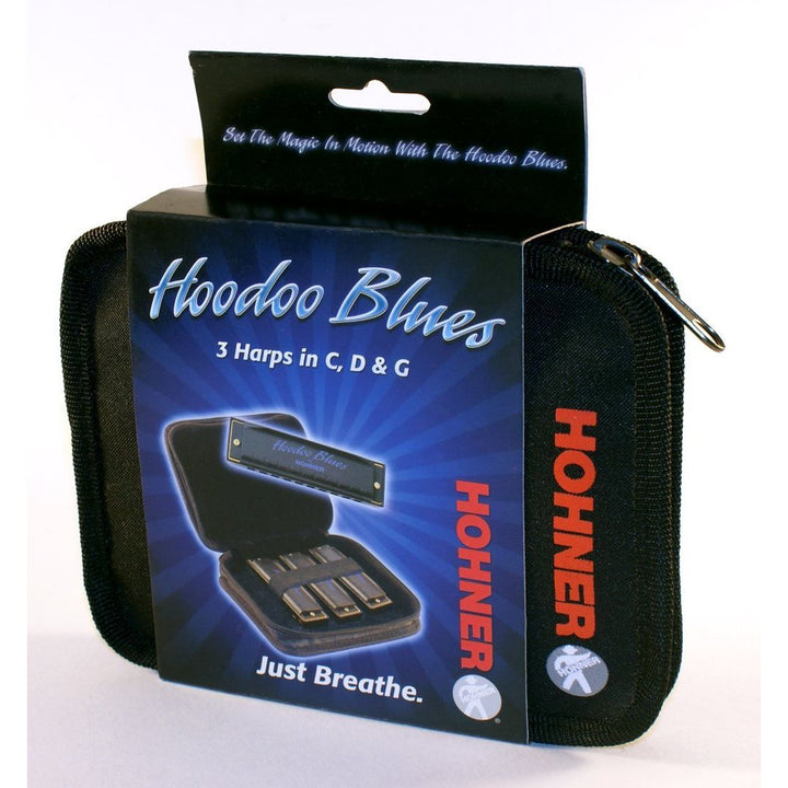 Hohner HBP HooDoo Blues Pack 3 harmonicas