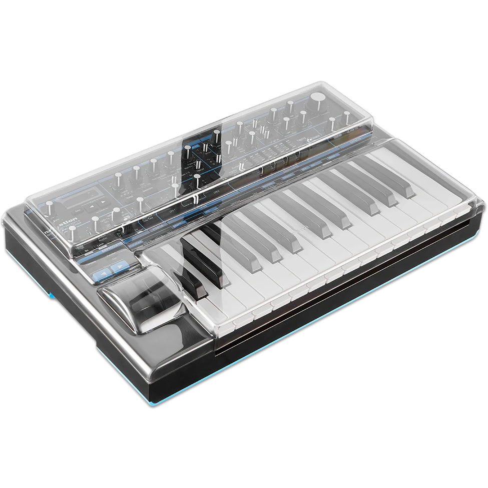 Decksaver Dust Cover for Novation Bass Station II Keyboard Synth
