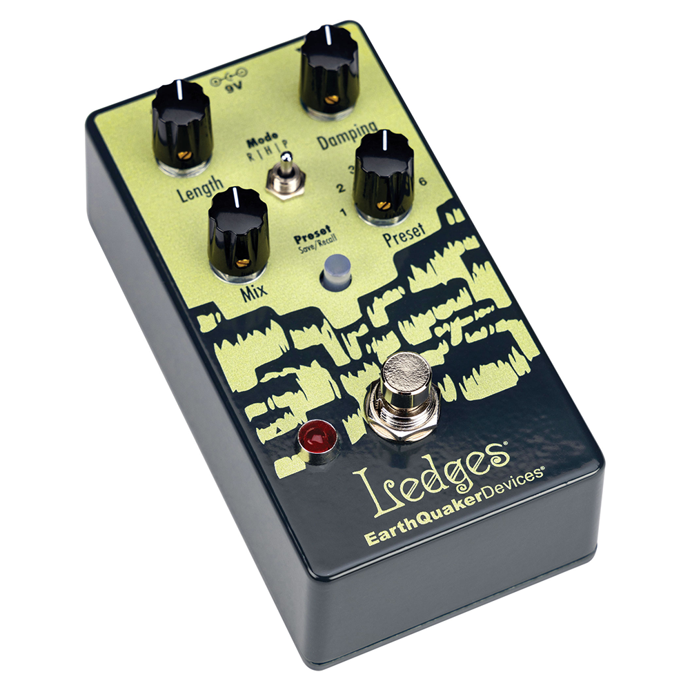 EarthQuaker Devices LEDGES Tri-Dimensional Reverberation Machine