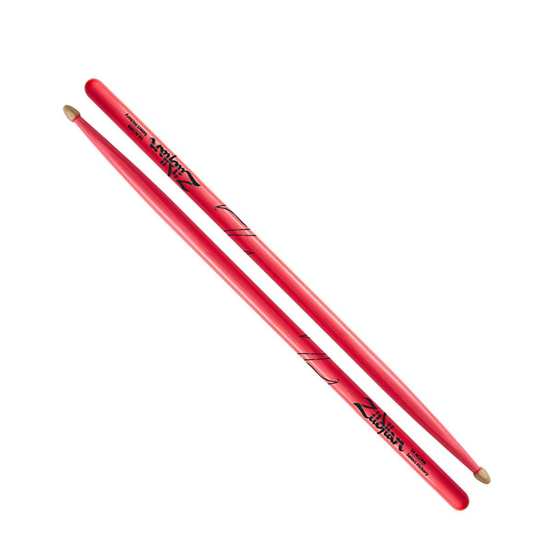 Zildjian Z5AACDGP - 5A Acorn Neon Pink Drumsticks