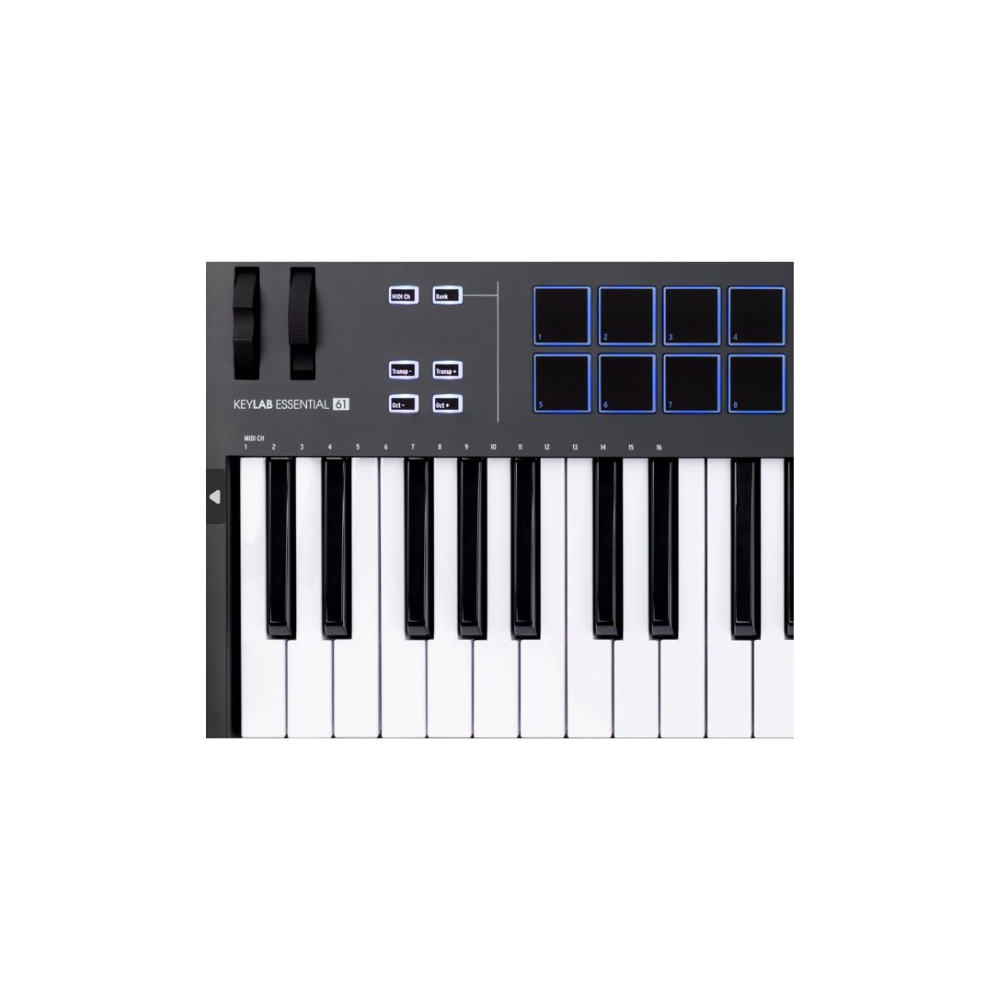 Arturia Keylab Essential 61 MK3 Universal MIDI Controller - Black