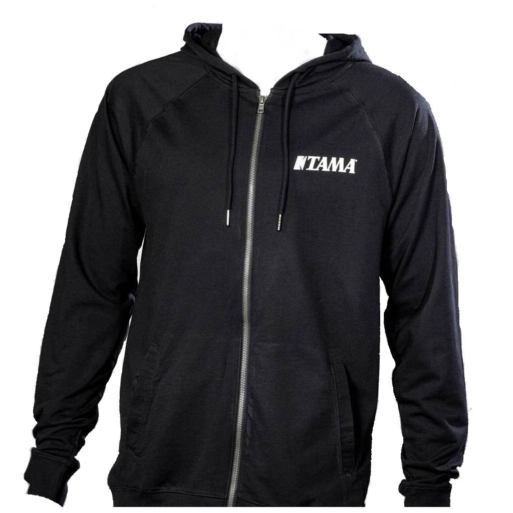Tama TAMHO2S- Tama Printed Logo  Lightweight Zip-Up Hoodie (S)