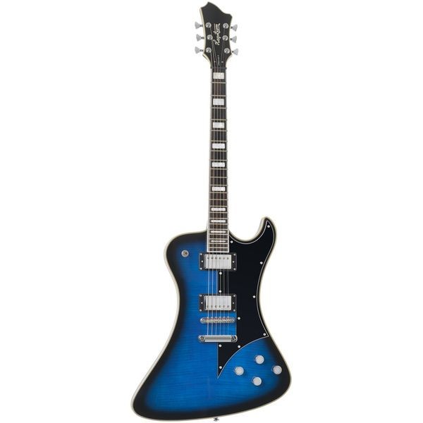 Hagstrom Fantsp-wdm Fantomen Electric Guitar - Worn Denim
