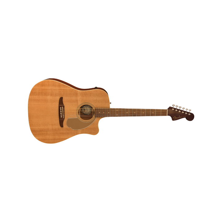 Fender California Series Redondo Player Walnut Fingerboard  Gold Pickguard - Natural