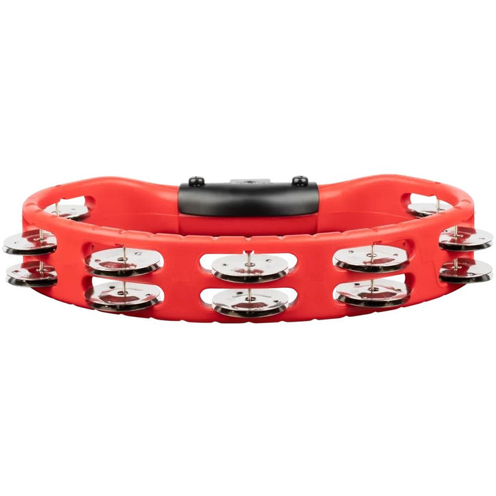 Meinl Headliner Series Mountable Tambourine with Stainless Steel Jingles - Red