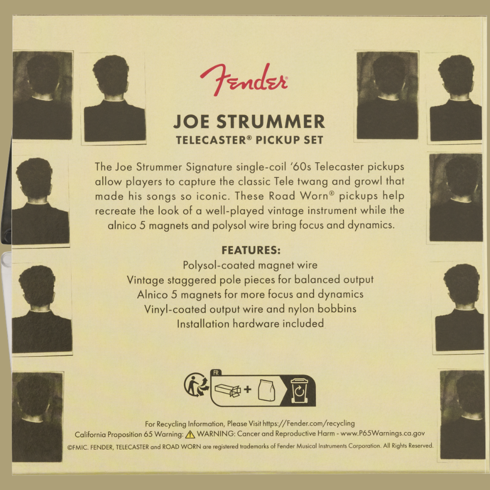 Fender Joe Strummer Signature Telecaster® Pickup Set