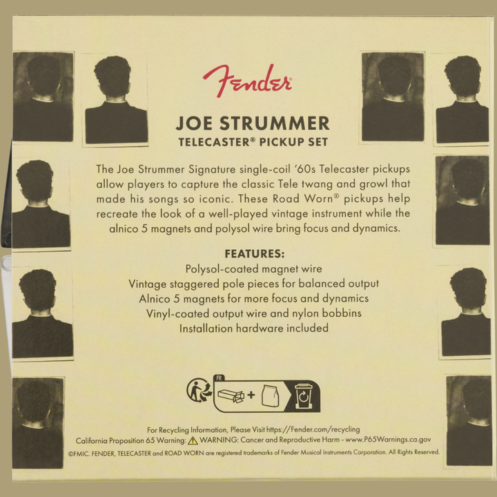 Fender Joe Strummer Signature Telecaster® Pickup Set
