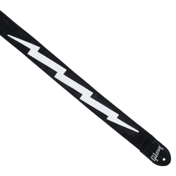 GIBSON LIGHTNING BOLT SEATBELT-BLAK