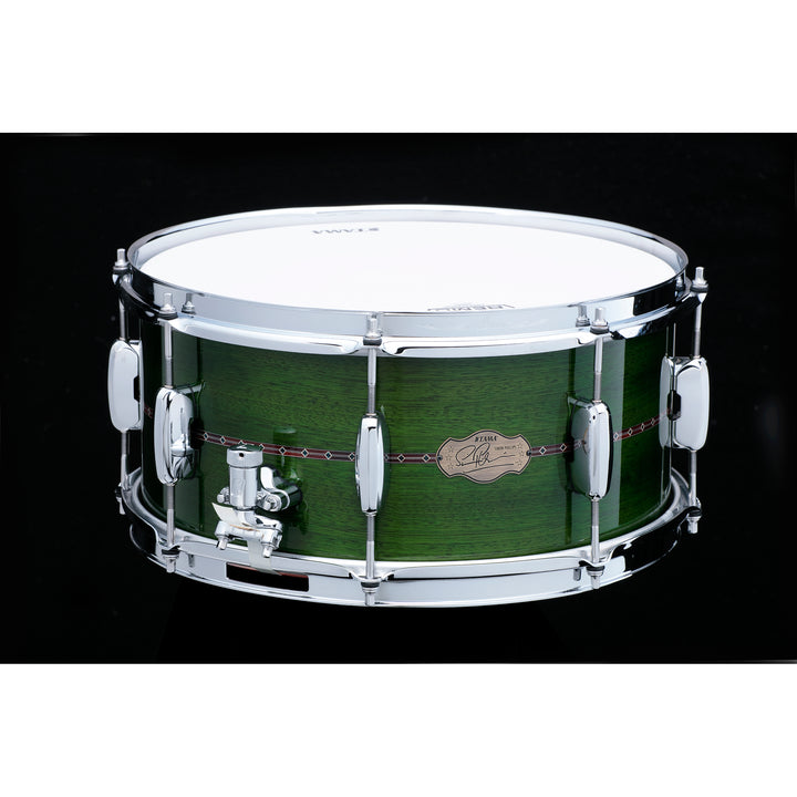 Tama Simon Phillips Signature 14"x6.5" Snare Drum - Green Lacquer Finish