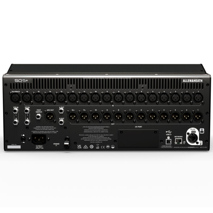 Allen & Heath  SQ-5+  48 Channel / 44 Bus / 17 Fader Digital Mixer with RackUltra FX