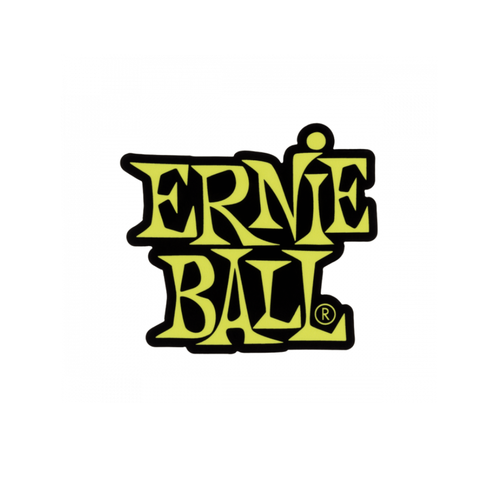 Ernie Ball Green Logo Sticker