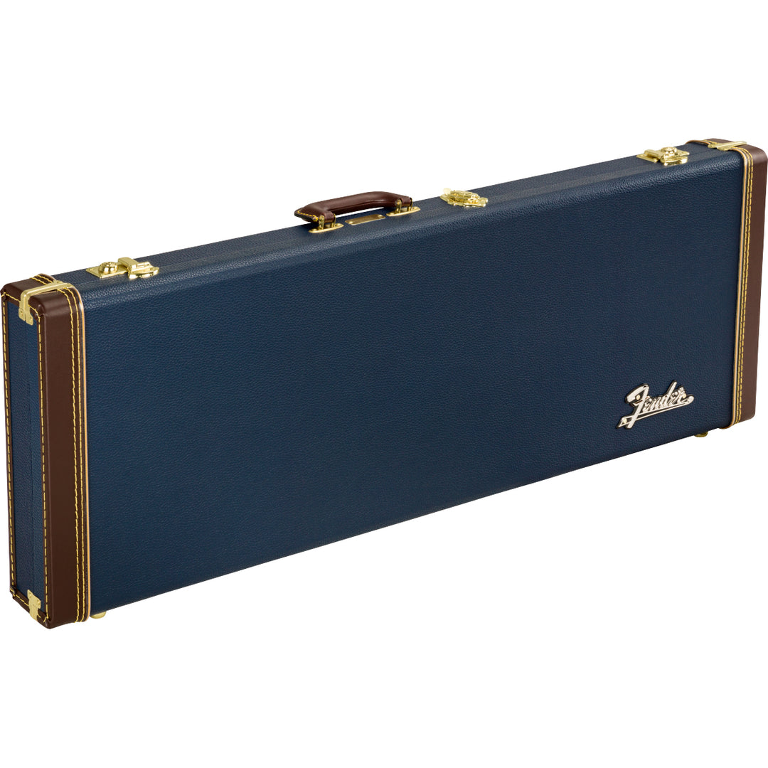Fender Classic Series Wood Strat/Tele Guitar Case - Navy Blue