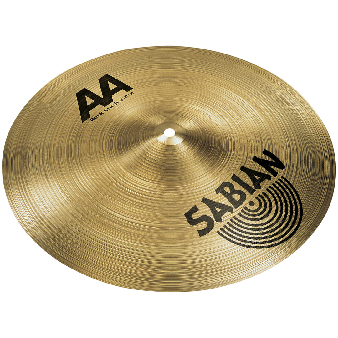 Sabian 21609B - 16'' AA Rock Crash Brilliant Finish