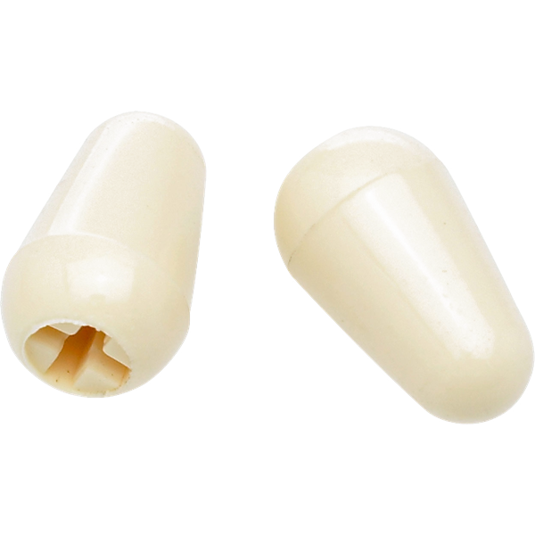 Fender Stratocaster Switch Tips - Aged White