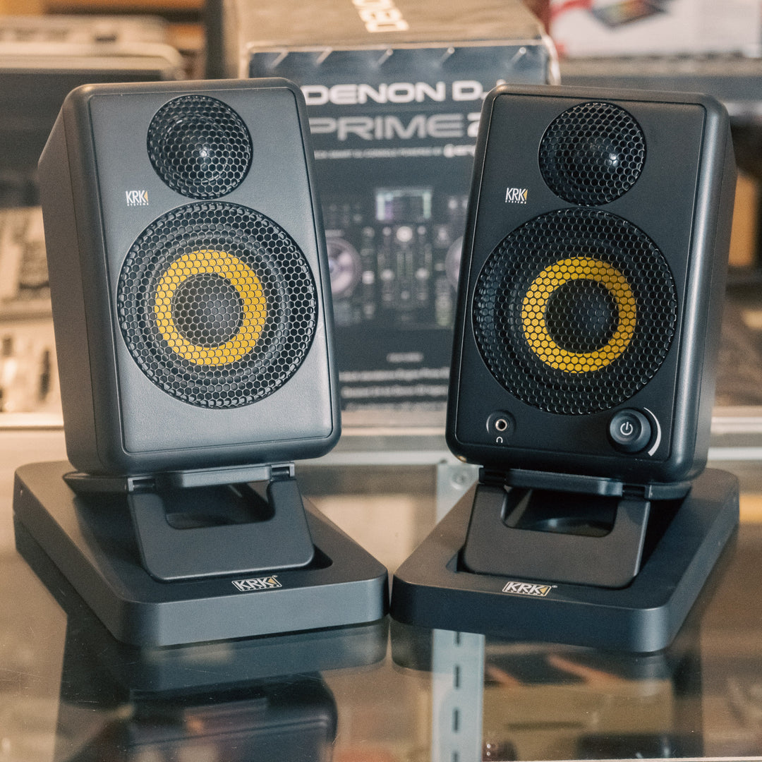 KRK GOAUX3 Portable Studio Monitors (Pair) - Open Box