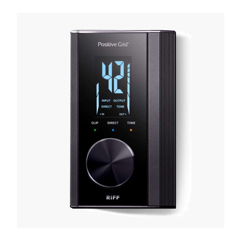 Positive Grid RIFF Guitar Audio Interface - Black