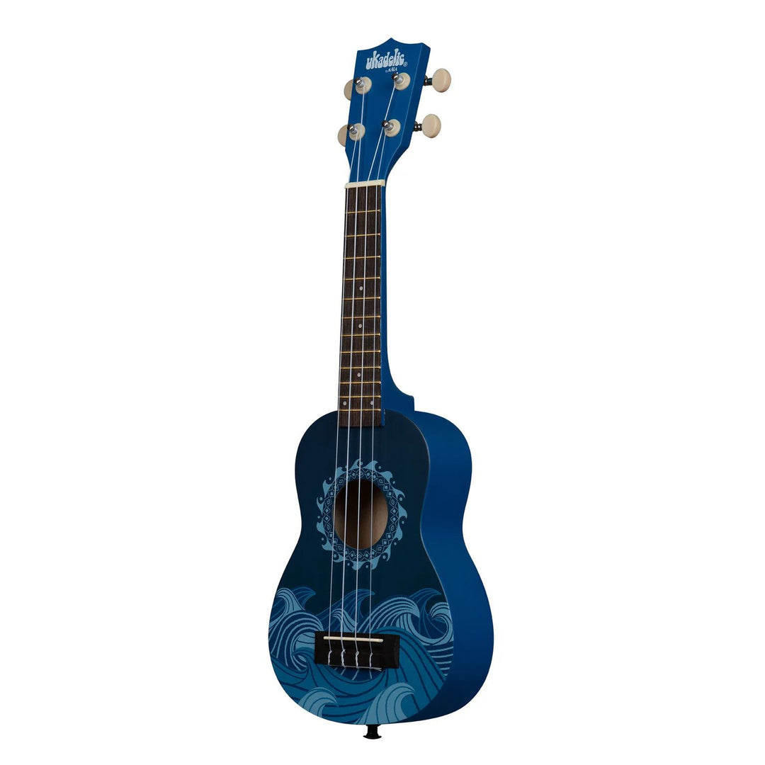 Kala UK-DEEPBLUE Ukadelic Soprano Ukulele