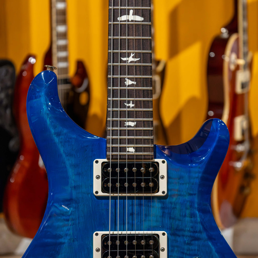 PRS S2 Custom 24 (Lake Blue Burst) 112818::LB: