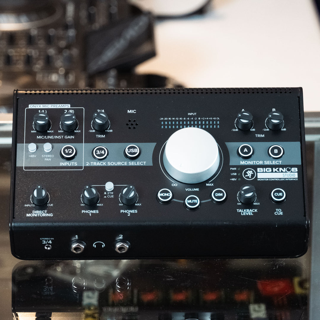 Mackie Big Knob Studio Monitor Controller and Interface - Used