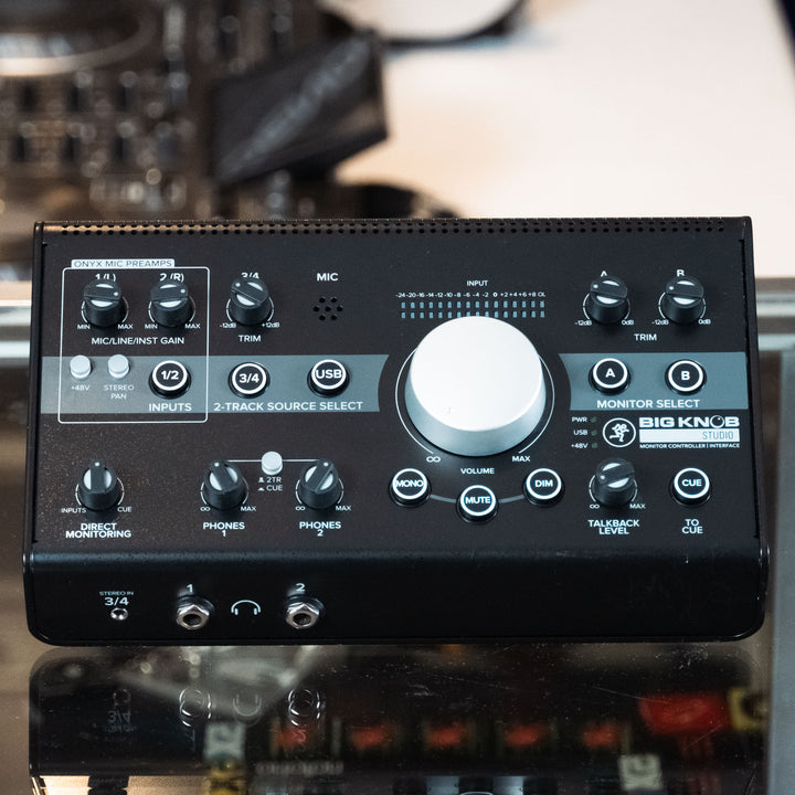 Mackie Big Knob Studio Monitor Controller and Interface - Used