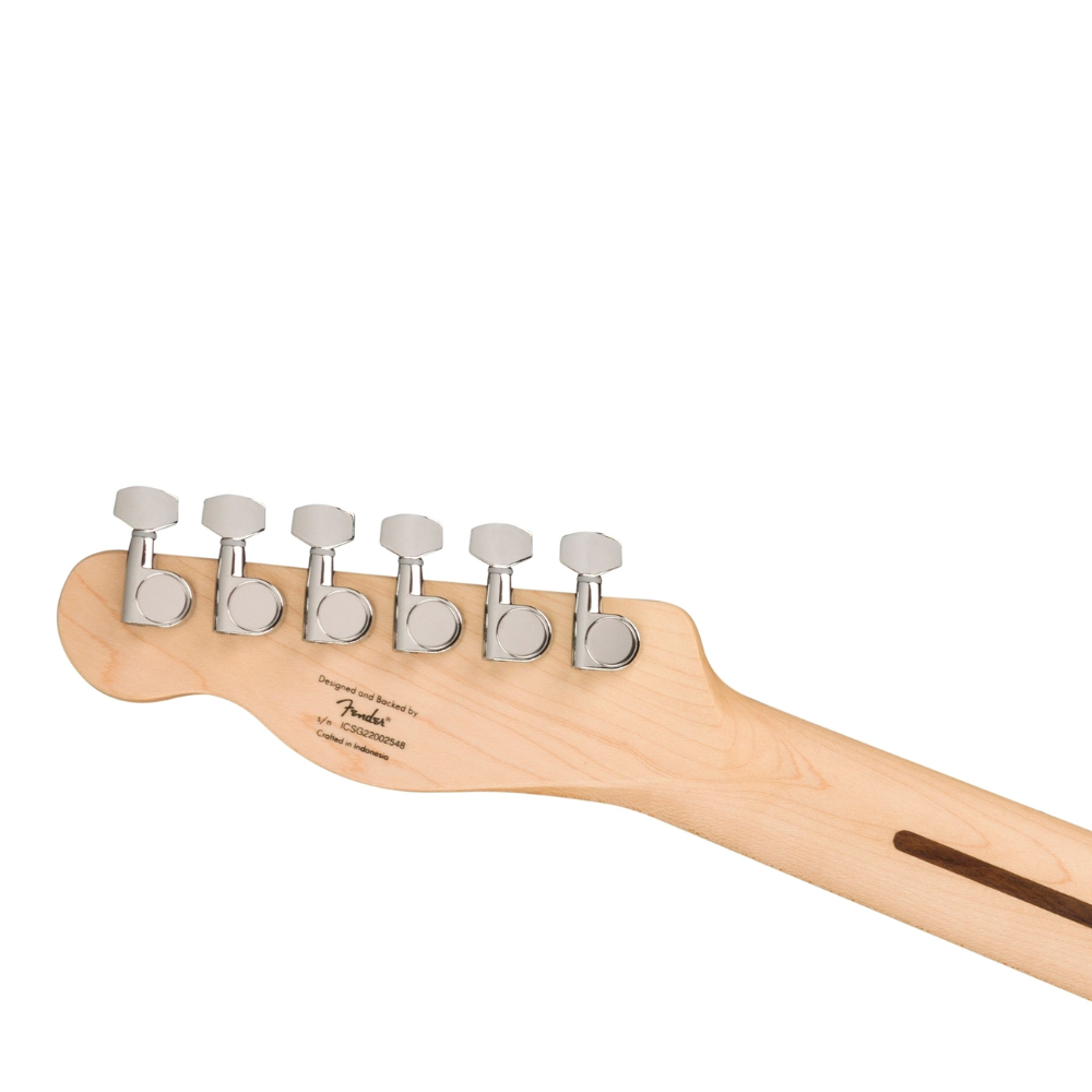 Squier Sonic Esquire  H, Maple Fingerboard, Black Pickguard - Arctic White