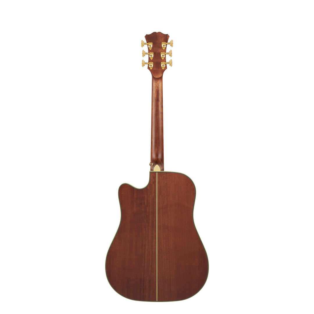 D'Angelico DAED500VNATGP2 Bowery Dreadnought CE Includes Hard Case - Vintage Natural