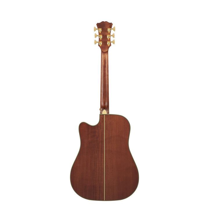 D'Angelico DAED500VNATGP2 Bowery Dreadnought CE Includes Hard Case - Vintage Natural
