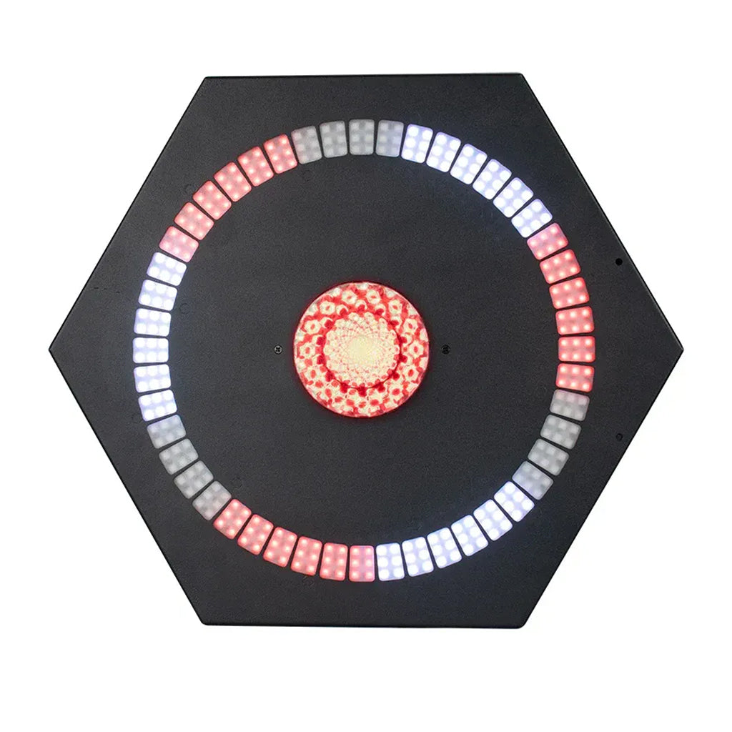 Eliminator Lighting Fantasy FX - 40W RGBW Center Beam with RGB SMD Halo