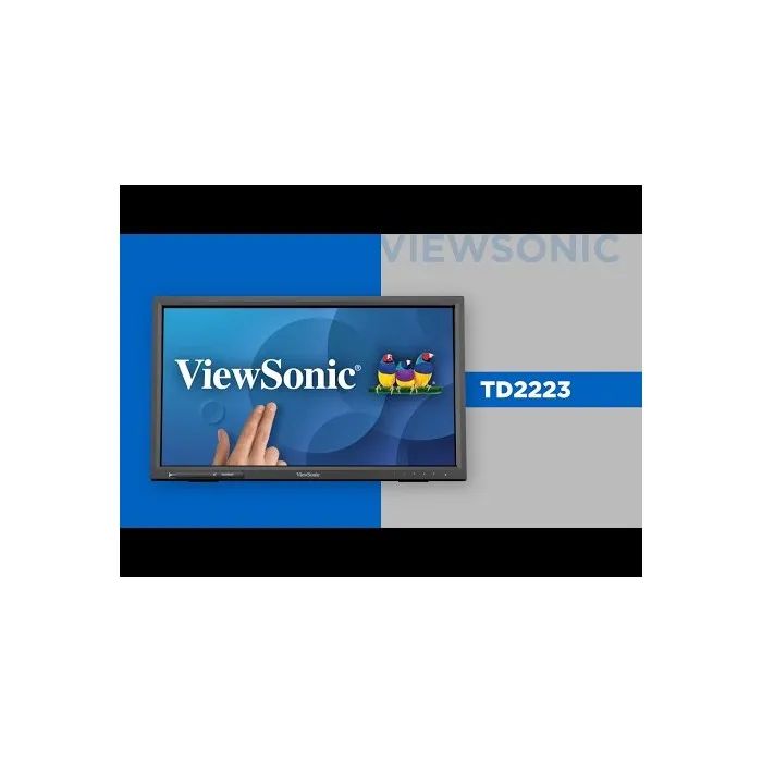 Viewsonic TD2223 22" IR Touch Display  Full HD 1080p, 10-Point Touch