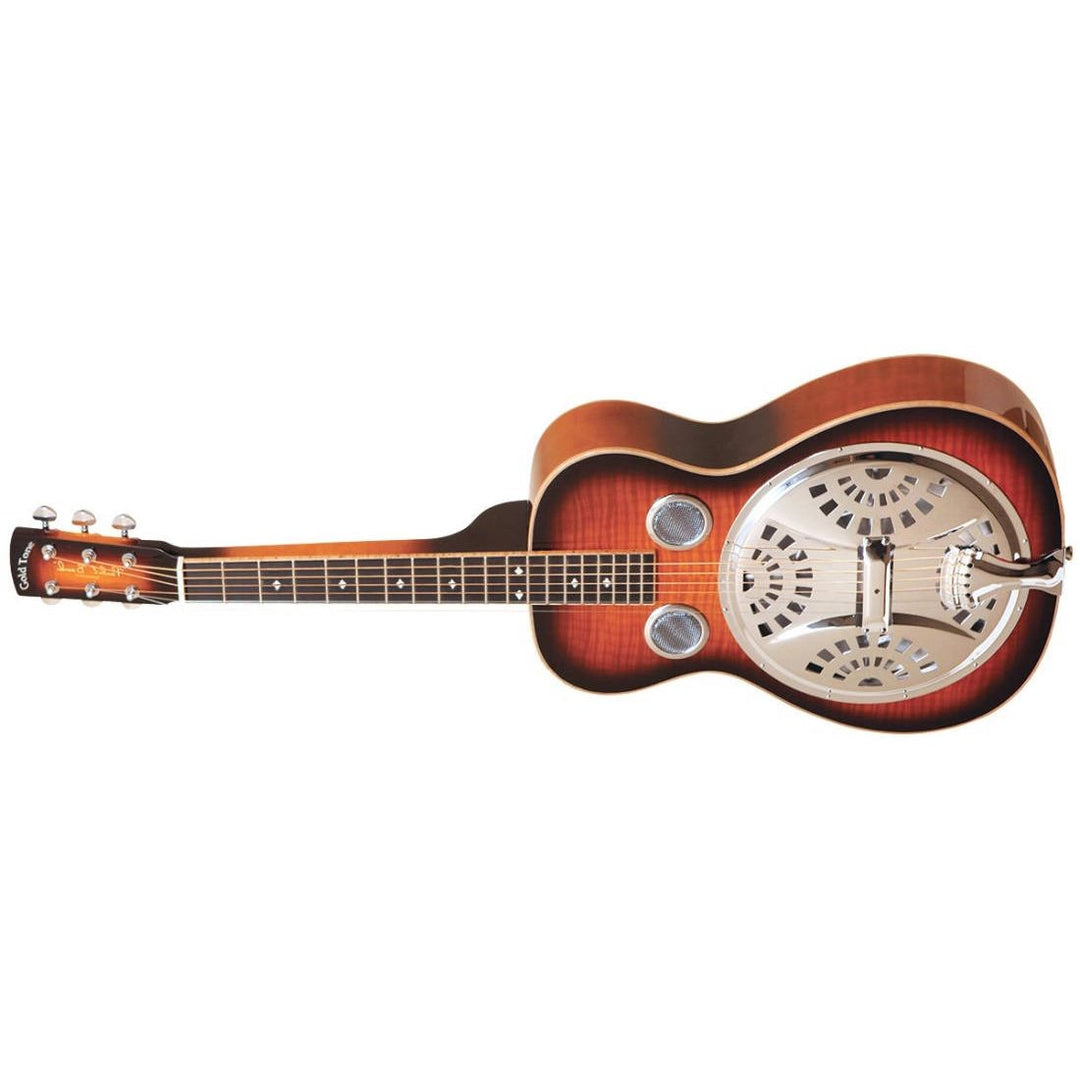 Gold Tone Mtone Paul Beard Square Reso Left-Handed