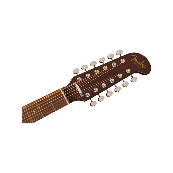 Fender California Series Villager™ 12-String Walnut Fingerboard Tortoiseshell Pickguard  - Aged Natural