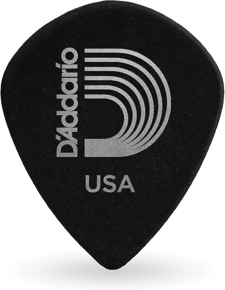 Daddario 2cbk6-10 - 10 Wide-pick-cel-black-heavy