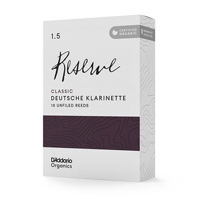 D'Addario Woodwinds ORCR1015D Reserve Classic German - Box Of 10 - 1.5