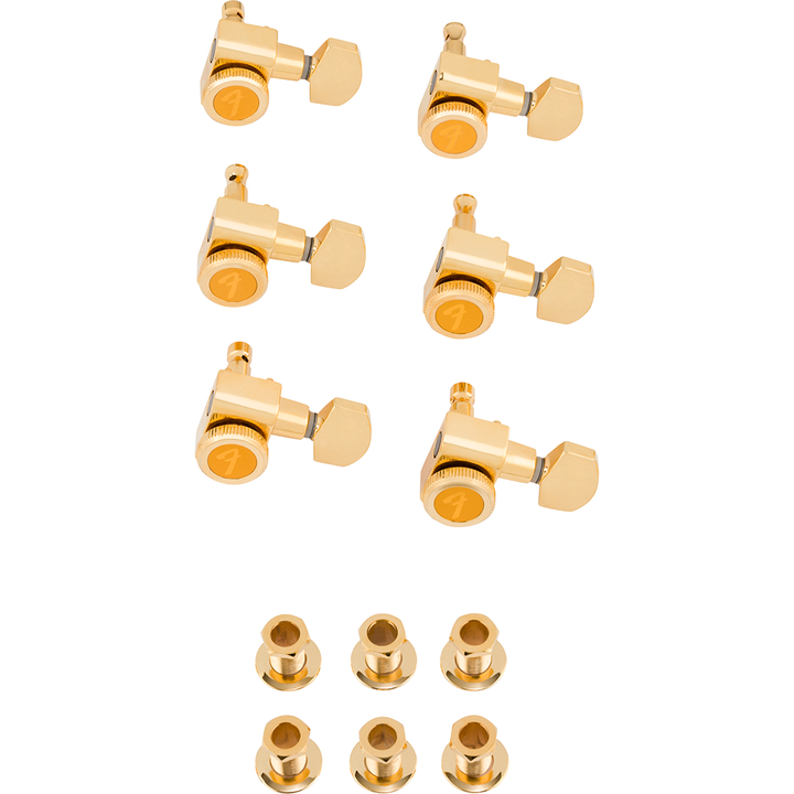 Fender Locking Stratocaster/Telecaster Tuning Machines (x6) - Gold