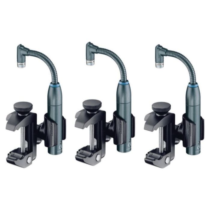 Shure BETA 98AMP/C Instrument Microphone for Drums 3-Pack