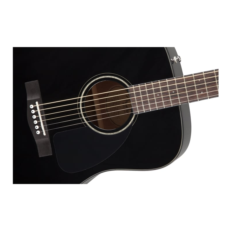 Fender CD-60 Dreadnought V3 Acoustic Guitar w/ Case - Black