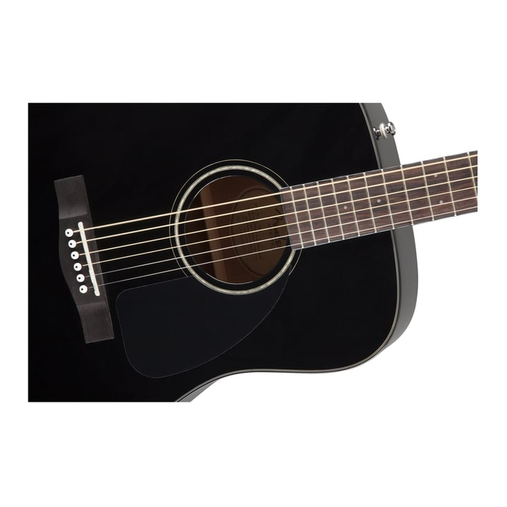 Fender CD-60 Dreadnought V3 Acoustic Guitar w/ Case - Black