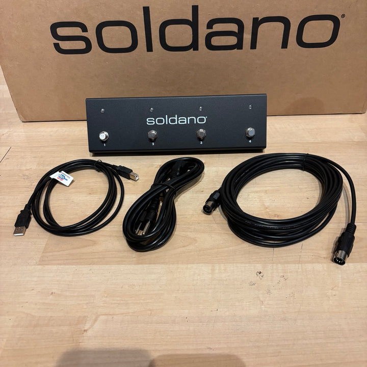 Soldano - Astro 20 - 20 Watt Tube GTR Head w/ Foot Switch, Box, Warranty Card & User Guide - NOS - MINT - USED